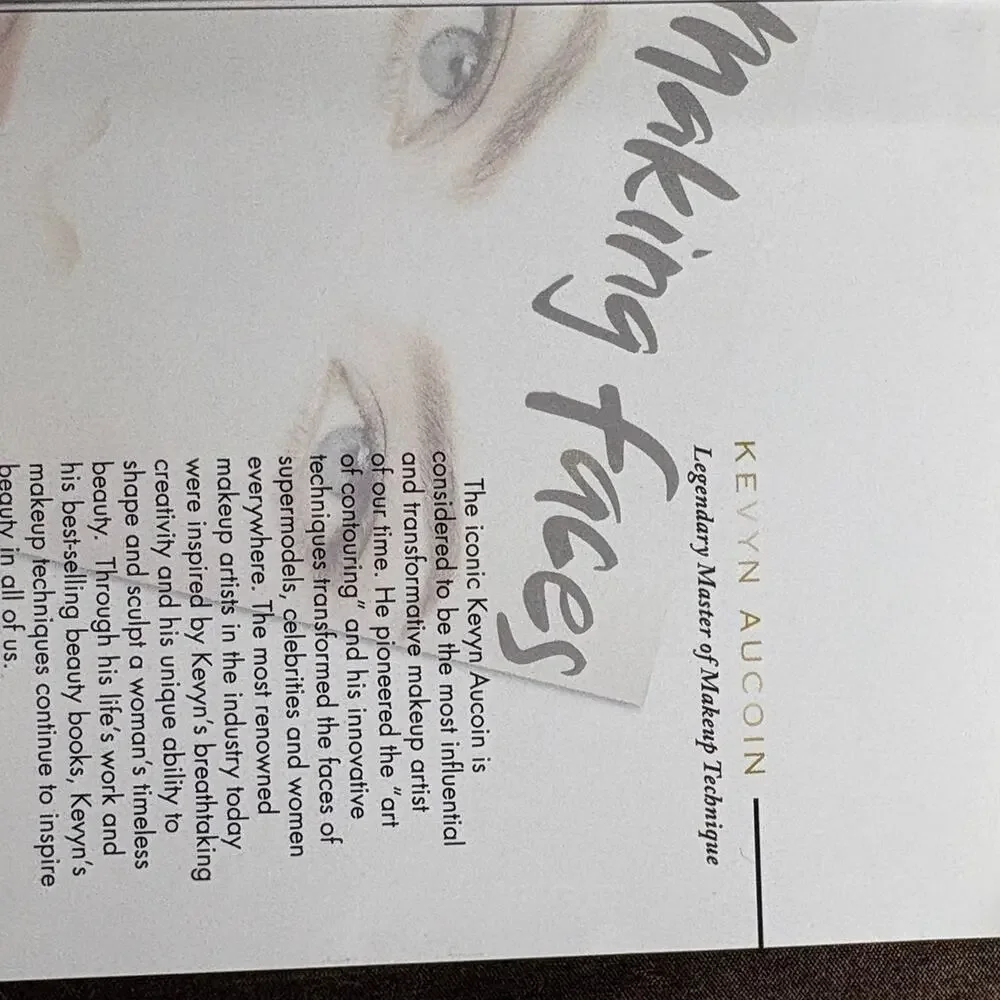 Kevyn Aucoin The Contour Book Vol. I The Art of Sculpting + Defining - BRAND NEW